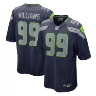 Leonard Williams, Seattle Seahawks Nike Game Jersey - College Navy
